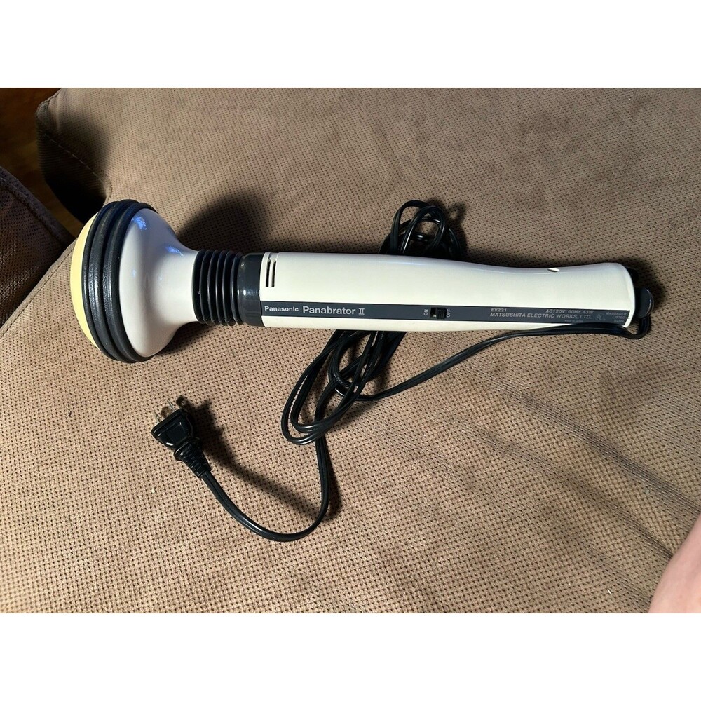 Panasonic Panabrator II EV221 Vintage Massager Wand Variable Speed Japan Tested